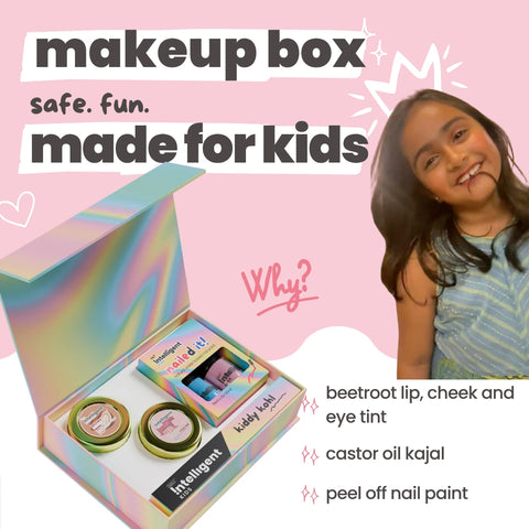 Makeup Kit for girls - kajal + tint + nail paint