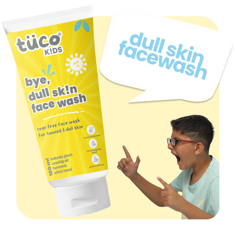 bye, dull skin face wash for kids - 100ml