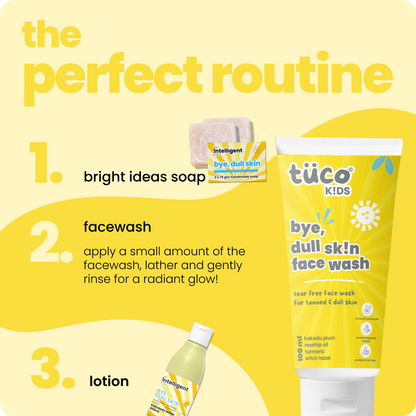 Perfect to use with our dull skin soap and lotion