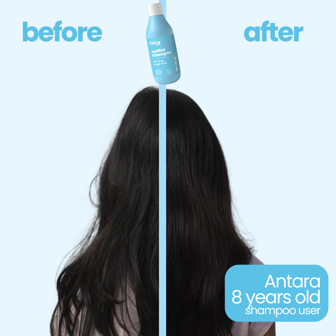 Unlike adult shampoos that contain sulfates, parabens, and phthalates, our formula is 100% safe for kids, ensuring healthy, shiny hair with every wash.