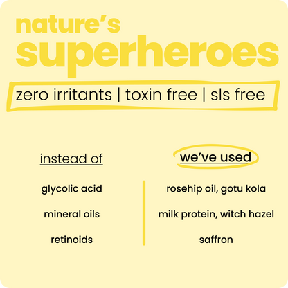 With Kakadu Plum, Turmeric, Rosehip Oil, and Witch Hazel, Comprehensive Brightening and Protection Skincare Set for Kids.