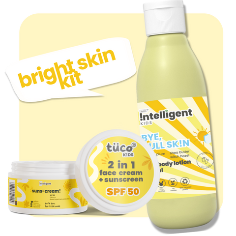 Bye, Dull Skin Kit Lotion + Sunscreen SPF50