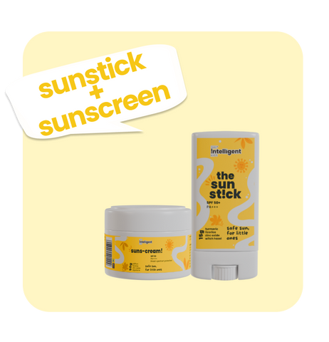 Travel-Friendly Suncreen Stick Combo for Kids SPF50