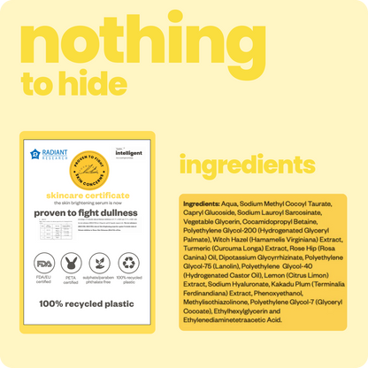 Clinically tested safe & effective for kids care. With list of all ingredients printed on products.


