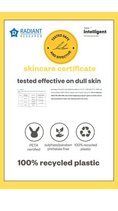 Clinically tested safe & effective for kids care. With list of all ingredients printed on products.