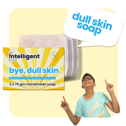 Bye, Dull Skin Kids Soap with turmeric (pack of 3)