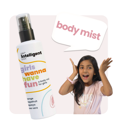 Natural Body Mist for Girls - 100ml