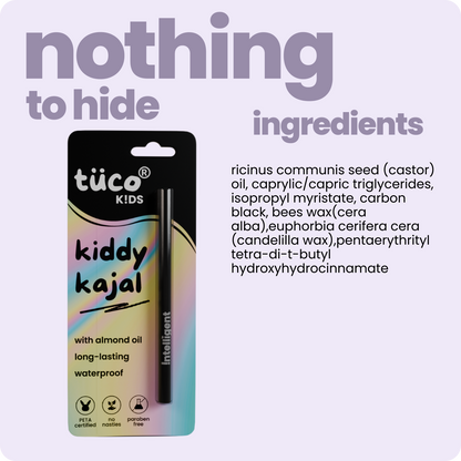Clinically tested safe & effective for kids care. With list of all ingredients printed on products.