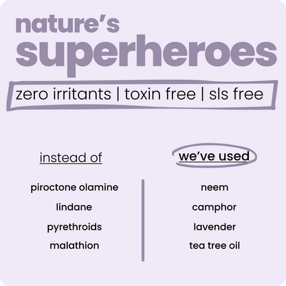 Free from SLS, Parabens, and Phthalates, and packaged in 100% recycled plastic, it’s eco-friendly, PETA Certified cruelty-free, and perfect for delicate scalps!