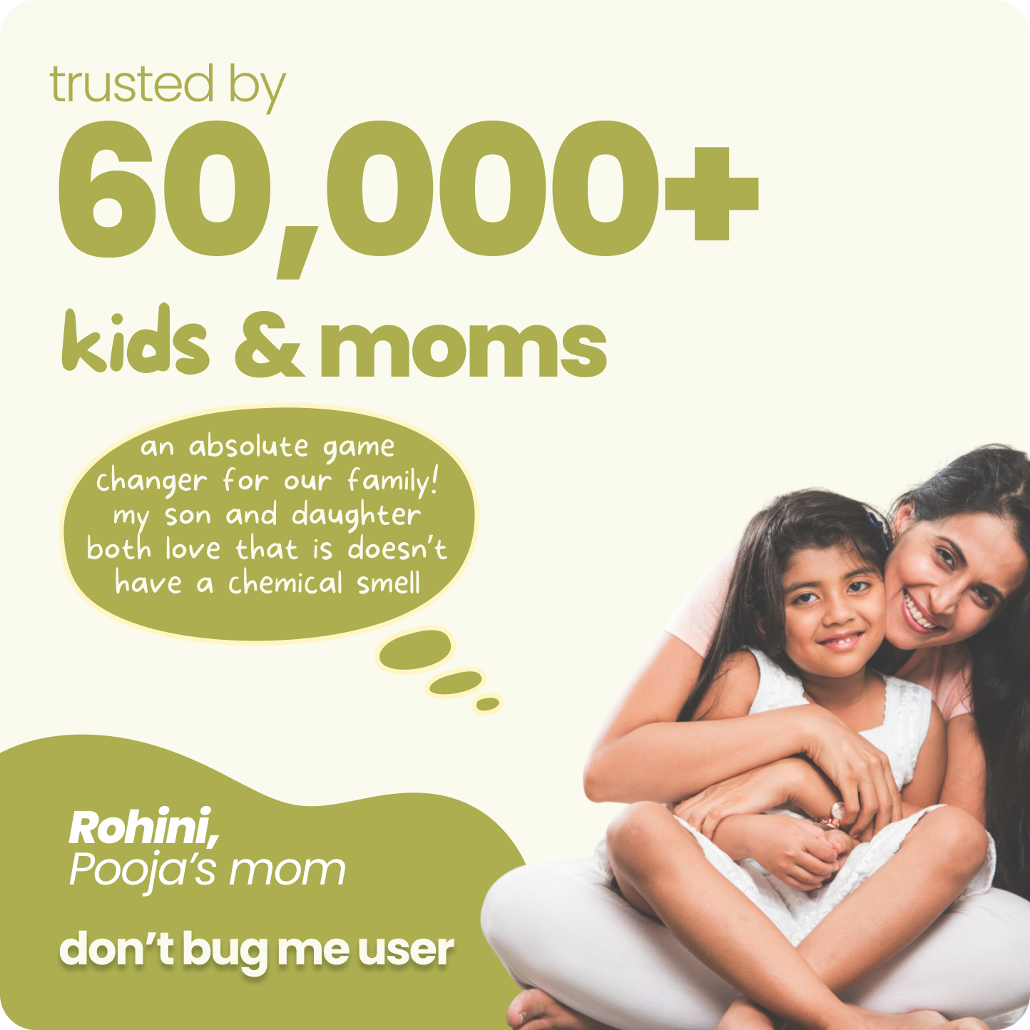 Protect your child from mosquitoes with Tuco Kids Don’t Bug Me Mosquito Repellent Spray! Made with natural essential oils like Citronella, Eucalyptus, Peppermint, and Lemongrass, it offers powerful, long-lasting protection. Safe, gentle, and free from SLS, Parabens, and Phthalates, this spray is perfect for active kids. Simply spray on clothes or skin and enjoy worry-free outdoor adventures!

