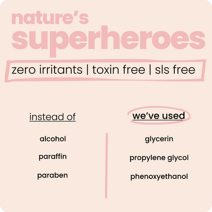 The all-natural nail paint crafted with safe, water-based ingredients like Glycerin and Xanthan Gum. Gentle on sensitive nails, free from SLS, Parabens, and Phthalates, and PETA Certified cruelty-free.