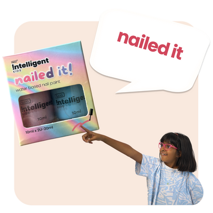 Nailed It – the fun, safe, and all-natural nail paint made just for kids!