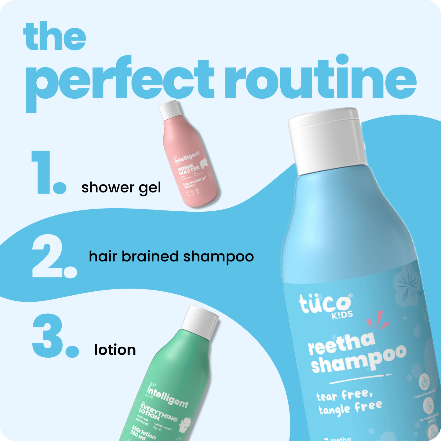 Get the best with shower gel and body lotion.
