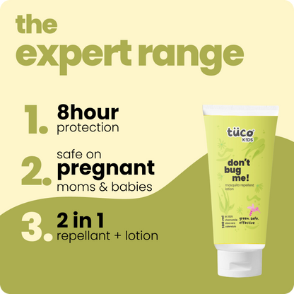 Designed for kids (3+) and pregnant moms, it offers EU-approved mosquito protection without harsh chemicals. Safe, gentle, and nourishing for sensitive skin.