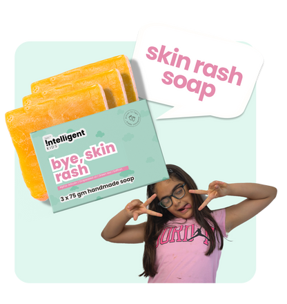 Say goodbye to rashes with Tuco Kids Bye, skin Rash Soap for 3-15 years old.