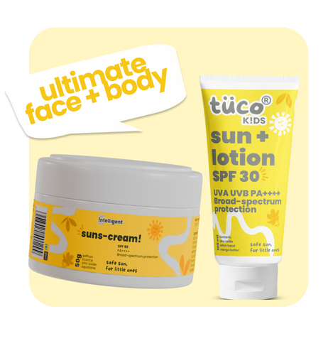 Dull Face Kit for Kids- Sun lotion + Sunscreen