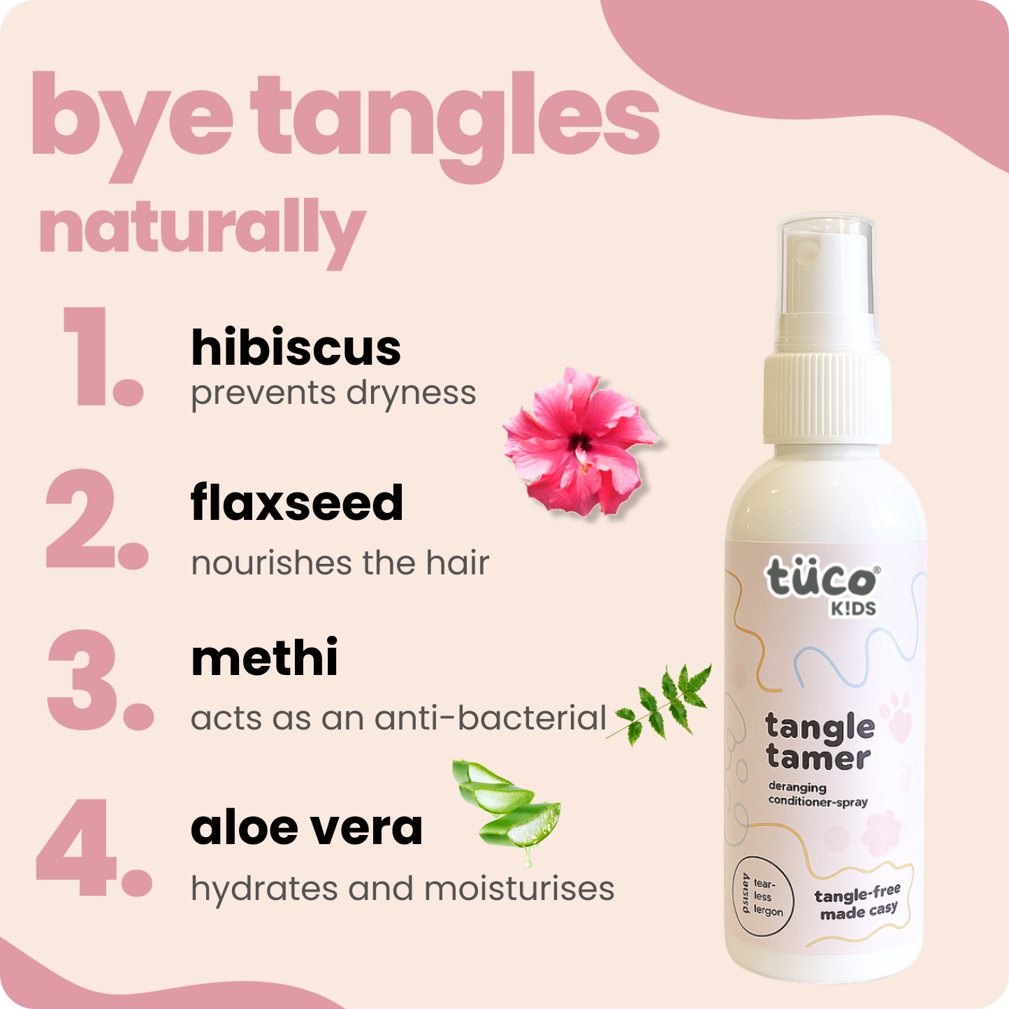 With Aloe Vera, Flaxseed, Methi, and Hibiscus, it gently detangles, strengthens, and adds volume while leaving hair soft, shiny, and manageable. 