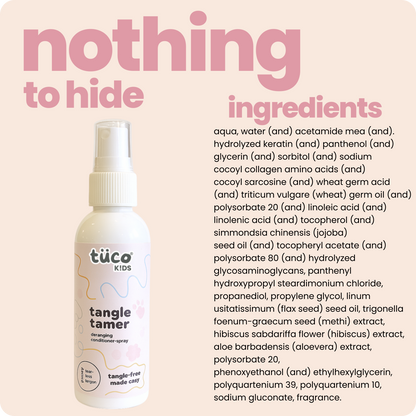 Clinically tested safe & effective for kids care. With list of all ingredients printed on products.