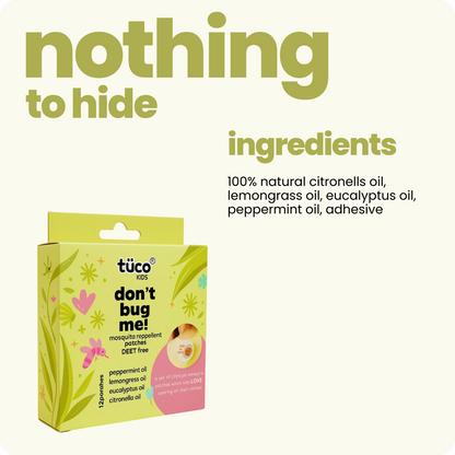 Clinically tested safe & effective for kids care. With list of all ingredients printed on products.