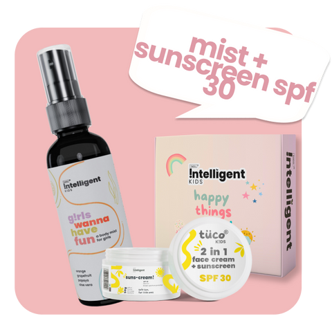 Vacation Ready Girls Gift Pack: Sunscreen (SPF 30) + Mist (100ml)